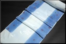画像2: (訳ありアウトレット品)■「振袖用」 ボカシ 雪輪に花柄 上品な 長襦袢■ (2)
