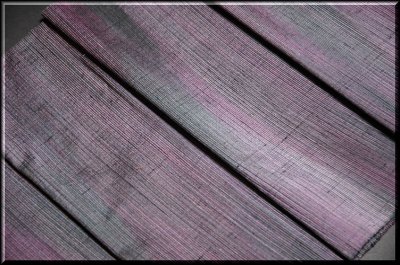 画像2: ■楽工房 京都西陣老舗「じゅらく謹製」 紫色 紬■