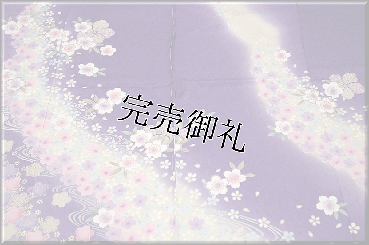 画像3: ■桜尽くし 華やか ボカシ 丹後ちりめん 振袖■ (3)