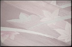画像4: ■「田中義織物」謹製 上品な薄桜色 正絹 夏物 絽 袋帯■ (4)