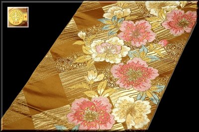 画像2: ■「織傳謹製」 振袖に最適 花柄 袋帯■