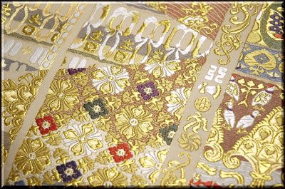 画像3: ■「丸勇謹製」 貝紫 純金 シルクロード 袋帯■