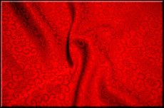 画像4: ■「唐草地紋」丹後ちりめん 赤色 正絹 長襦袢■ (4)