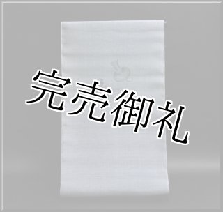 吉新織物·仁伍ェ門 綿麻縮·夏着物 縞 サンドベージュ美品 3109-1c.jpg