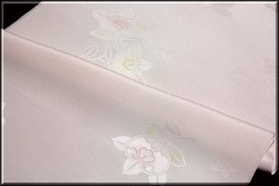 画像2: ■「寿光織」 丹後ちりめん使用 薄ピンク色 ボカシ 長襦袢■