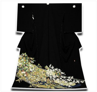 龍村美術織物-牡丹唐草文」 たつむら 最高級品 本袋 袋帯