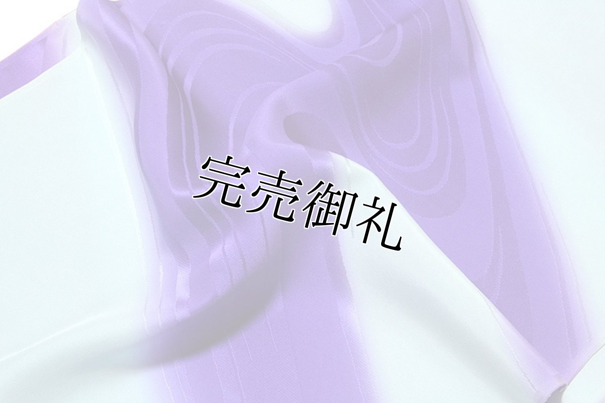 画像4: ■「振袖用」 華やかな 染め分け 正絹 長襦袢■ (4)