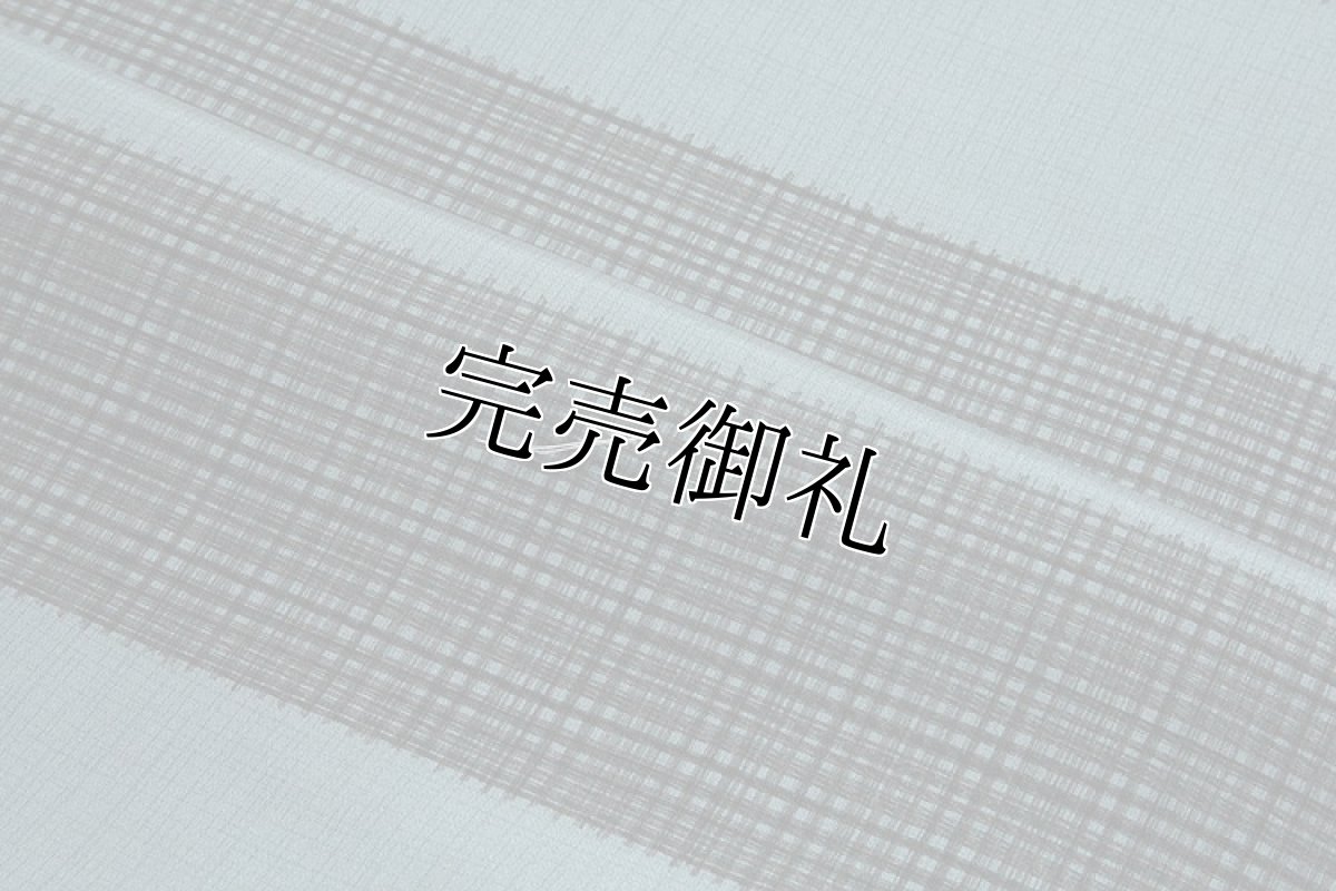 画像3: ■【精華-キングサイズ】 チェック柄 男物 正絹 長襦袢■ (3)