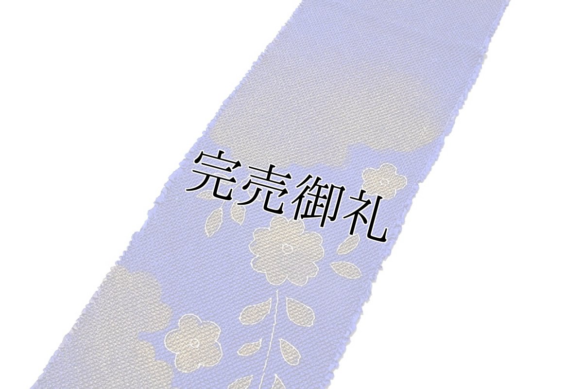 画像3: ■振袖 総絞り 金彩加工 花柄 正絹 帯揚げ■ (3)
