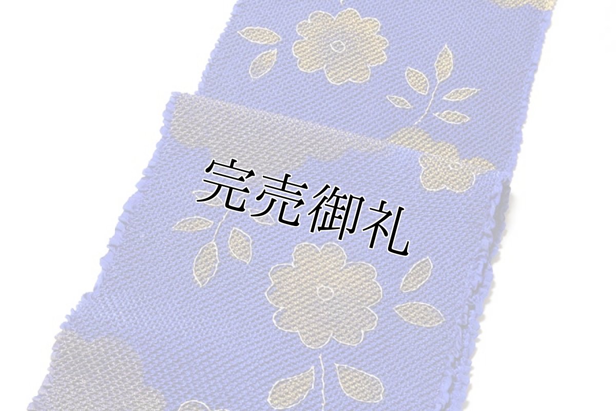 画像2: ■振袖 総絞り 金彩加工 花柄 正絹 帯揚げ■ (2)
