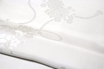 画像3: ■「シルクロード加工」 白地 礼装用 正絹 長襦袢■