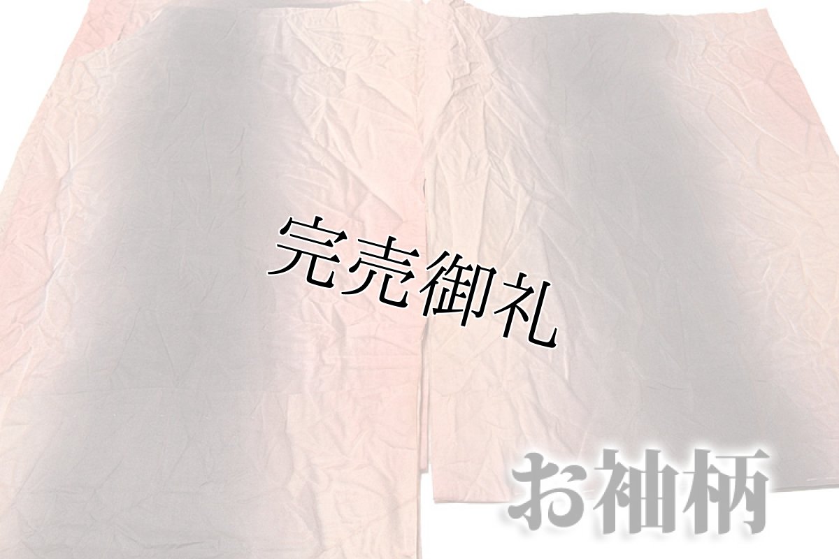 画像3: ■「単衣-仕立て上がり-新品」 洗える着物 オシャレ ボカシ 小紋■ (3)