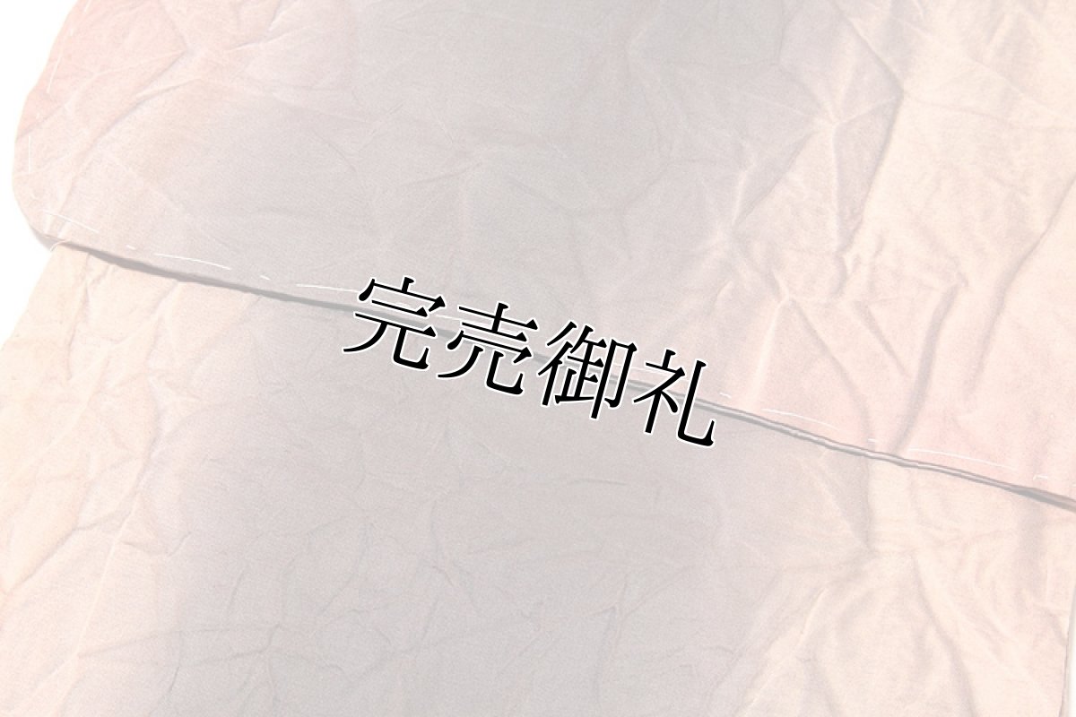 画像2: ■「単衣-仕立て上がり-新品」 洗える着物 オシャレ ボカシ 小紋■ (2)