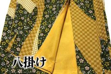 画像4: ■「仕立て上がり-新品」 花の舞 洗える着物 オシャレ 小紋■ (4)
