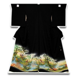 京都西陣老舗「名門-となみ織物謹製-御物の世界」 豪華絢爛 正絹 綴れ ...