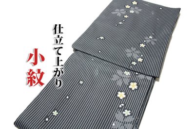 画像1: ■「仕立て上がり-新品」 洗える着物 オシャレ 小紋■