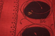 画像4: ■オシャレ 紅赤 京都西陣 正絹 袋帯■ (4)