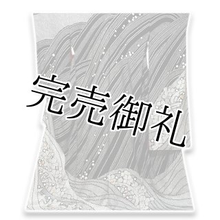 リバーシブル-両面使用」 両面全通柄 振袖に最適 正絹 袋帯