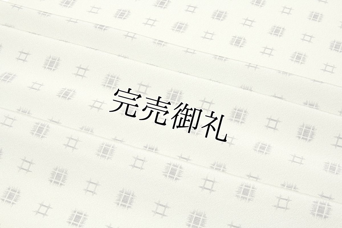 画像3: ■「高級ちりめん」 オシャレ 正絹 小紋■ (3)