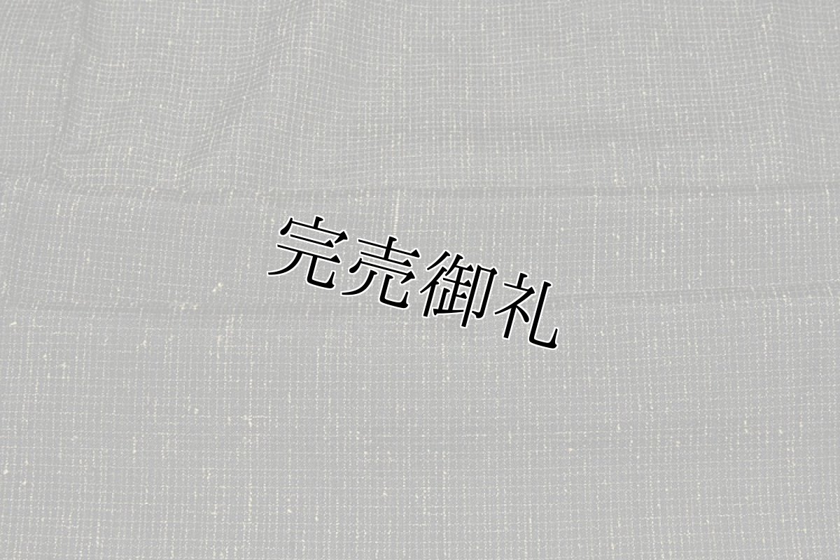 画像4: (訳ありアウトレット品)■「仕立て上がり」 オシャレ 男物 正絹 夏紬■ (4)