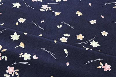 画像2: ■カンザシに桜柄 オシャレ 正絹 長襦袢■