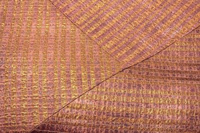 画像3: ■京都西陣老舗「いずくら織物謹製」 慶粋 纐纈織 正絹 袋帯■