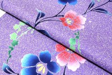 画像3: ■「四季の花木染」 タタキ染め 日本製 浴衣■ (3)