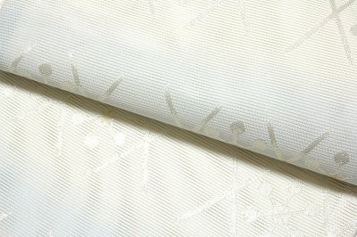 画像3: ■「京都イシハラ謹製」 横段ボカシ 涼しげな 正絹 夏物 絽 袋帯■