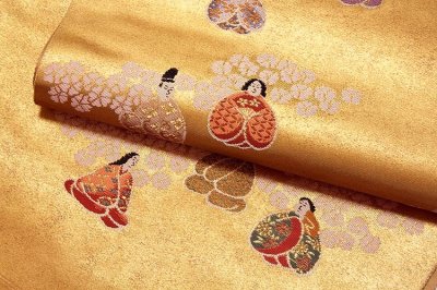画像3: ■「京都西陣-花満修謹製」 古典金紗箔 正絹 袋帯■