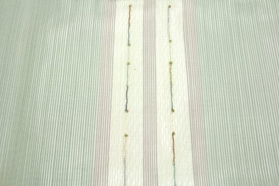 画像3: ■「正絹」 夏物 絽つづれ オシャレ 平仕立て 仕立て上がり 八寸 名古屋帯■