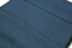 画像4: ■【訳あり】「天元絣大島紬」 男物 藍色 着物羽織 正絹 アンサンブル■ (4)