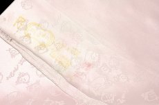 画像2: ■可愛らしいお多福柄 ボカシ 日本の絹 丹後ちりめん 正絹 長襦袢■ (2)