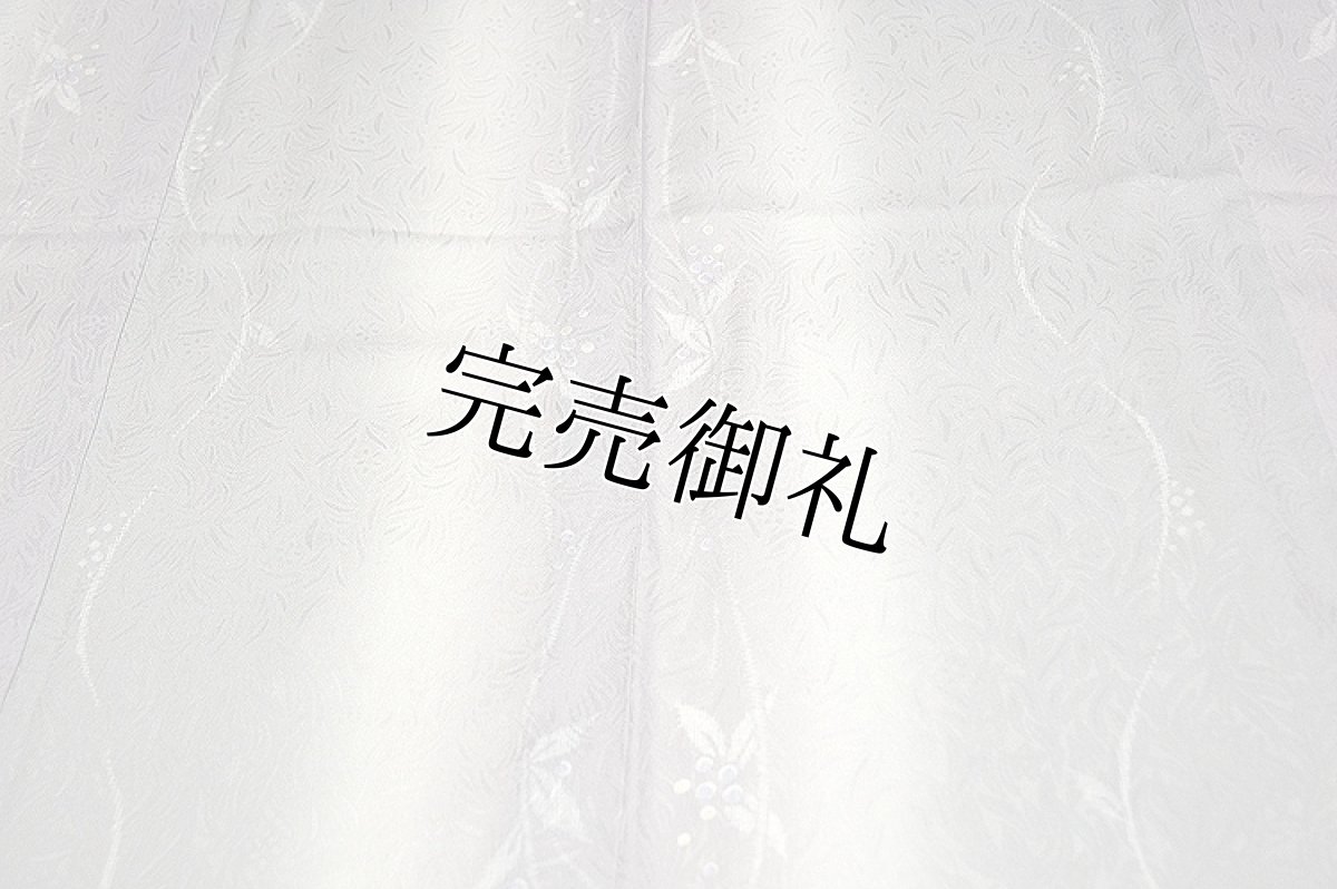 画像3: ■「新品-仕立て上がり」 身長:１６２ｃｍ-１７２ｃｍまでのお方に最適 美しいボカシ染め 夏物 紗 正絹 小紋■ (3)