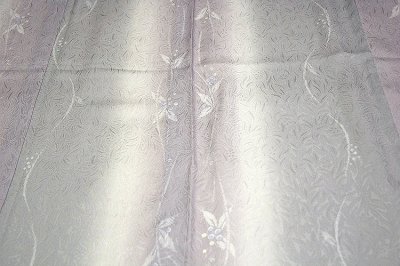 画像2: ■「新品-仕立て上がり」 身長:１６２ｃｍ-１７２ｃｍまでのお方に最適 美しいボカシ染め 夏物 紗 正絹 小紋■