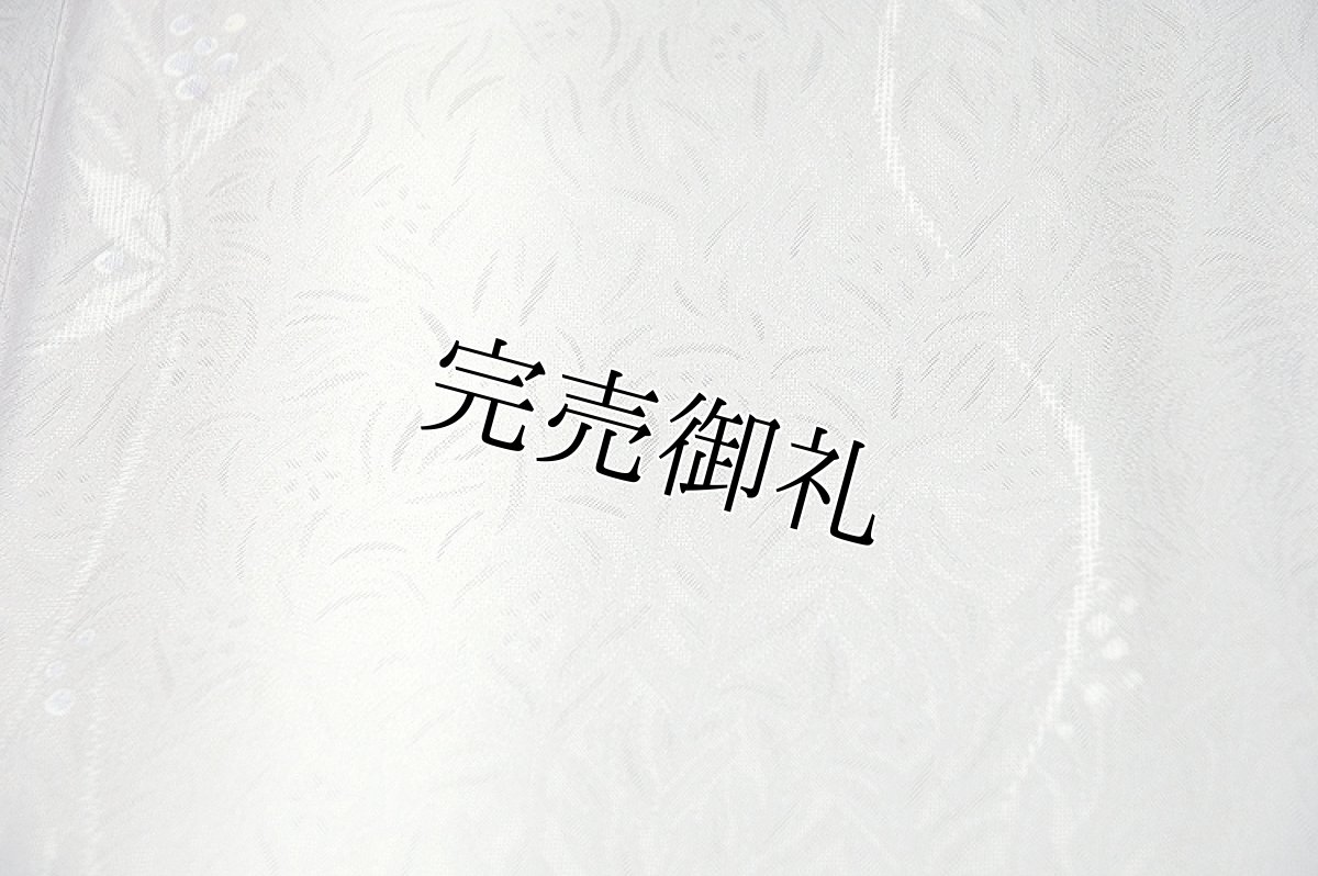 画像5: ■「新品-仕立て上がり」 身長:１６２ｃｍ-１７２ｃｍまでのお方に最適 美しいボカシ染め 夏物 紗 正絹 小紋■ (5)