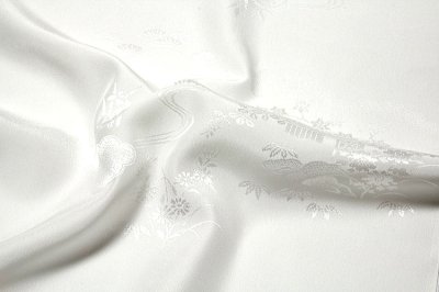 画像2: ■「松竹梅」 フォーマルに最適 留袖 白地 礼装用 正絹 長襦袢■