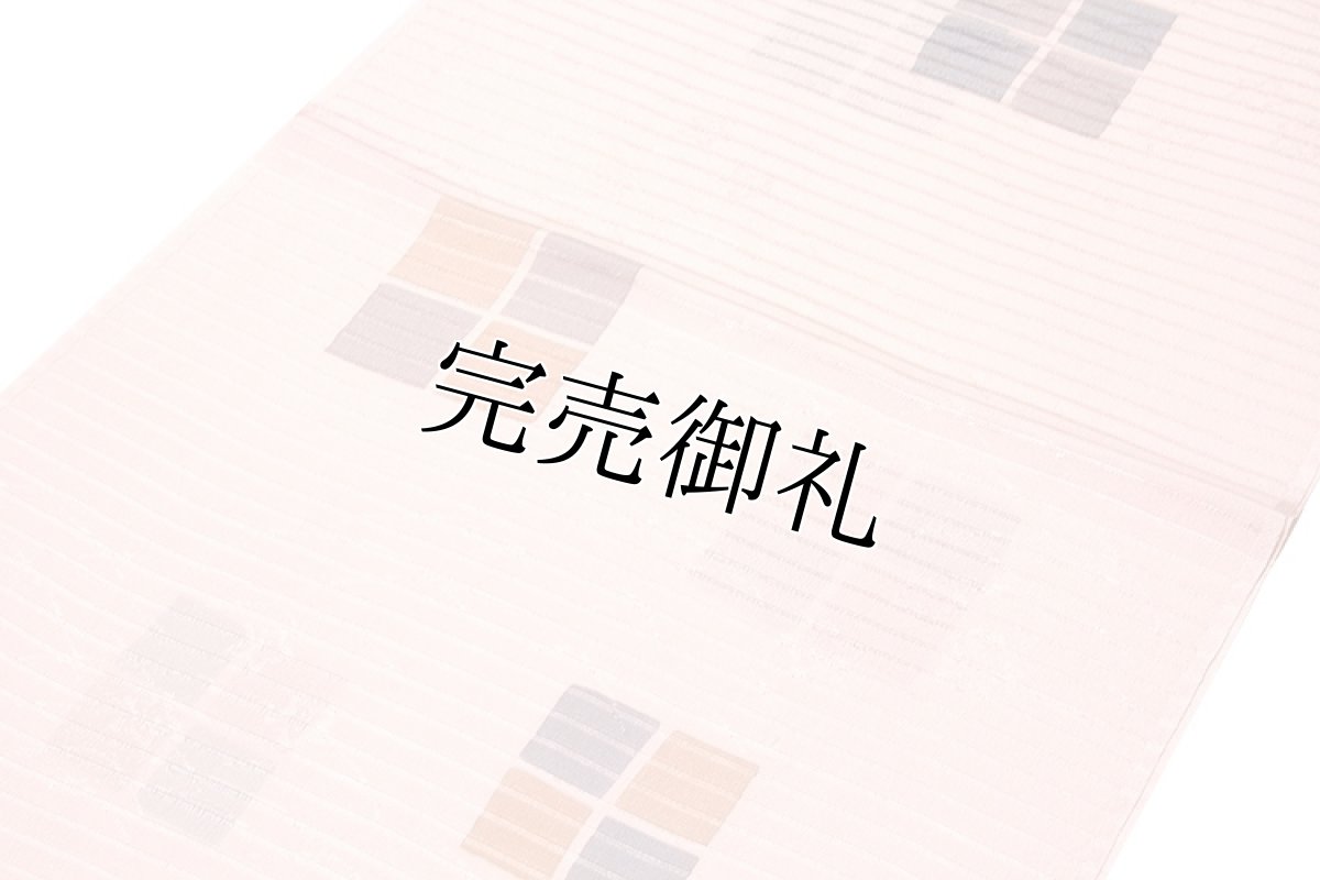 画像2: ■「正絹 夏物 絽」 華やか 地紋 帯揚げ 平組 帯締め セット■ (2)