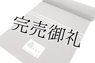 訳あり】「本場-毘龍平」 安部吉織物謹製 縞柄 男物 反物 正絹 袴