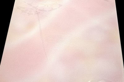 画像2: ■美しいボカシ染め 上品で華やかな 楊柳 正絹 最高級 長襦袢■