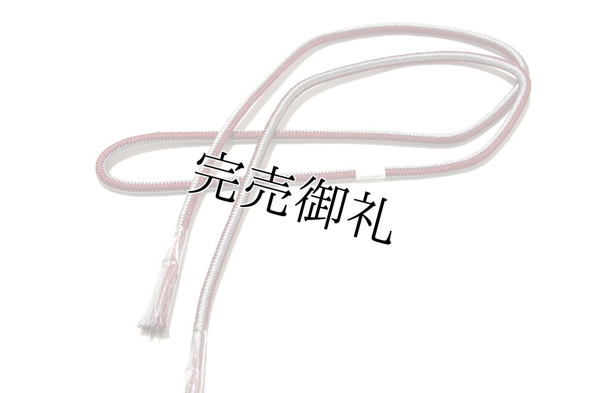 画像3: ■「正絹-高級」【洒落】 一越ちりめん 帯揚げ 丸組 帯締め セット■ (3)