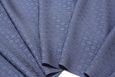 画像2: ■「日本の絹:丹後ちりめん生地使用」 別誂 地紋 正絹 色無地■