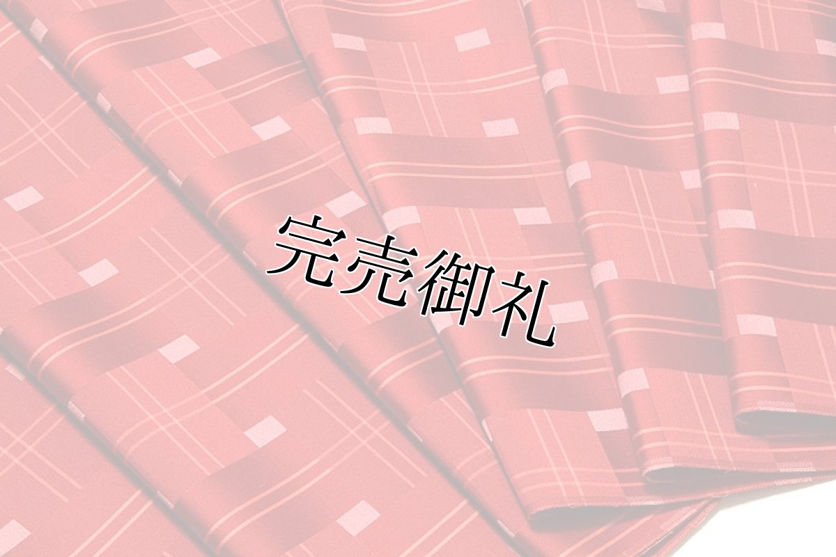 画像2: ■「京都西陣織：撥水加工 雨コート」 茜色 防寒着にも 和装コート 道行コート 羽織 道中着 ちりよけコート おしゃれコート■ (2)