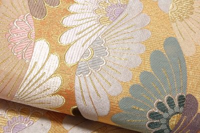 画像3: ■煌びやかで豪華な 金色系 金糸織 正絹 袋帯■