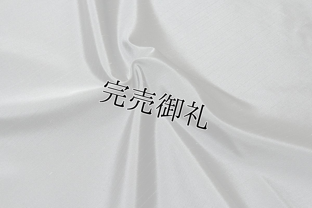 画像3: ■「キングサイズ：米沢織」 【清雲】 米沢つむぎ グレー色系 男物 反物 正絹 着物■ (3)