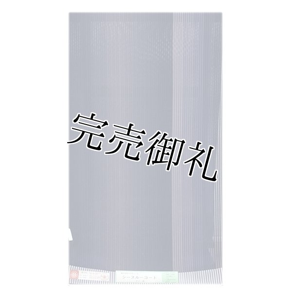 訳あり】「スリーシーズン」 すかし織 シースルーコート 撥水加工 防寒着にも 反物 正絹 雨コート