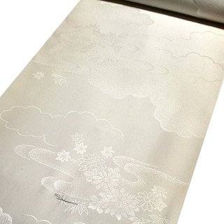 裄65.6ｃｍ 礼装用 白地 極上 倫子地 長襦袢 （正絹）＜Jｓ499＞ 裄65.6cm 礼装用 白地 極上 倫子地 長襦袢 （正絹）＜Js499
