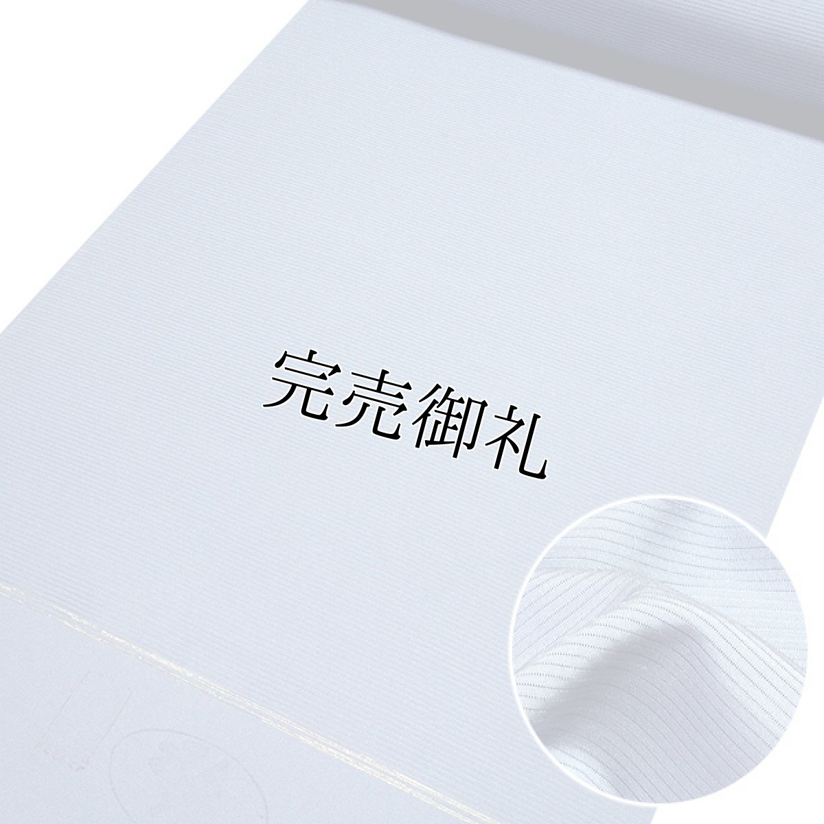 画像1: ■【訳あり】「日本の絹 五泉」 空色 夏物 正絹 絽 反物 色無地■ (1)