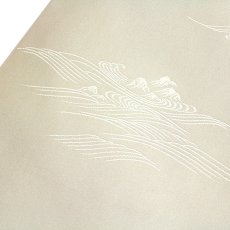 画像3: ■【訳あり】 礼装用 白色系 フォーマル 留袖 琳派花水木 反物 正絹 長襦袢■ (3)
