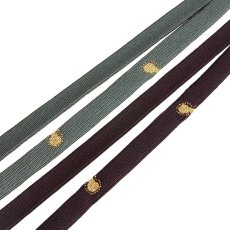 画像2: ■長尺 手ぐみひも 帯締め 正絹 【全2種】 ロングサイズ 手ぐみ 手組 和装小物 着物 礼装 平組 高級 帯〆■ (2)
