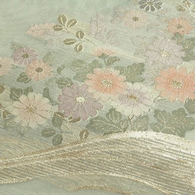 画像3: ■【訳あり】 京都西陣織 「廣瀬織物謹製：涼風」 夏物 単衣 ぬれぬき使用 もじり織 絽 正絹 袋帯■